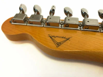 Fender Master Build headstock decal