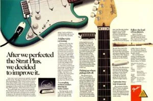 1980S Fender Statocaster Advert