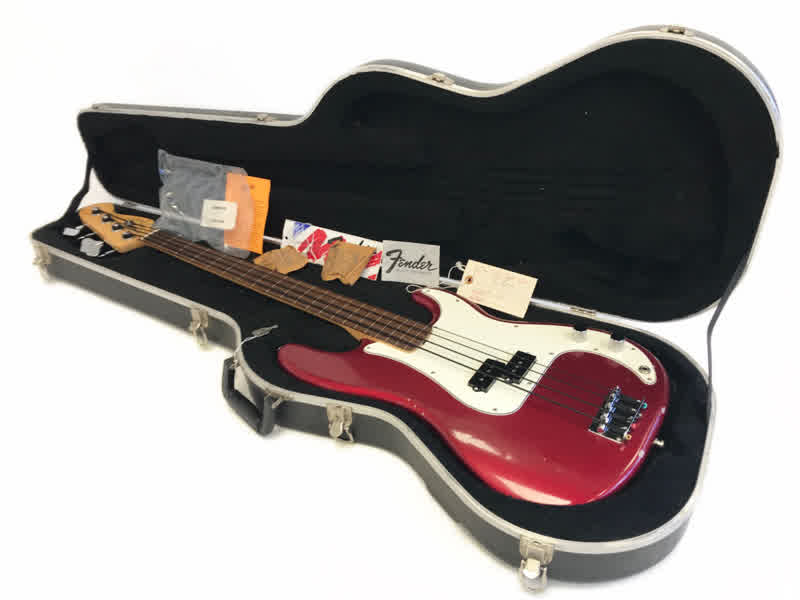 Fender American Standard Precision Bass Fretless Nate Mandel signature body