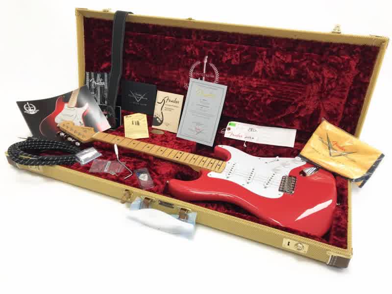 Fender Stratocaster Custom Shop 1954 60th Anniversary NOS Fiesta Red Pre Owned